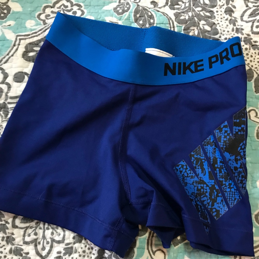 Nike blue spandex